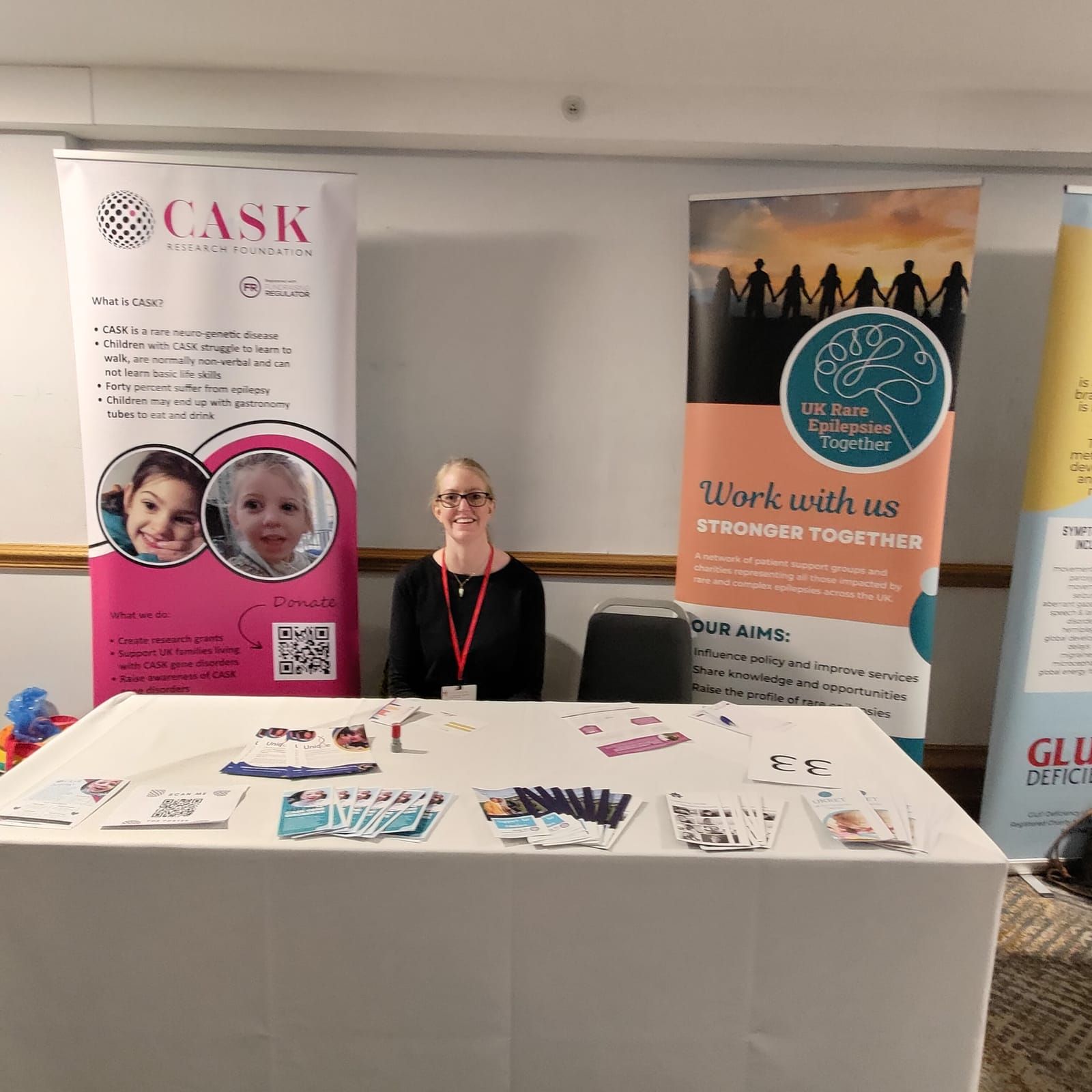 CASK stall at a conference