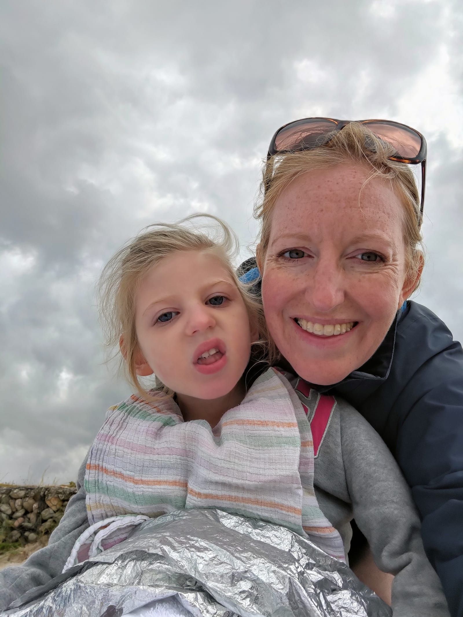 Laura with her daughter Sarah