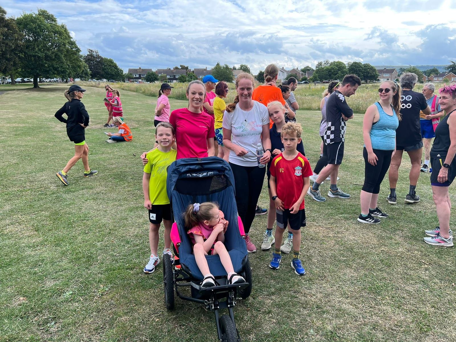 Race for Research team