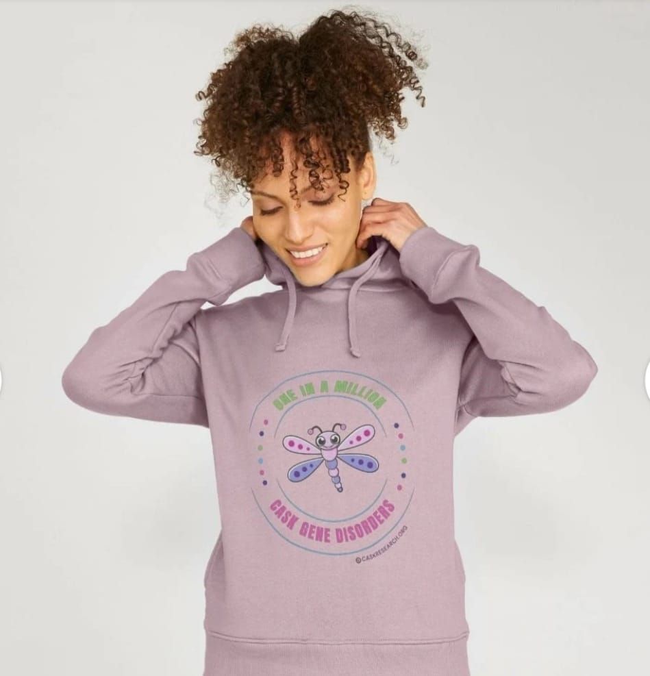"1 in a million" Rare Disease Day pink jumper