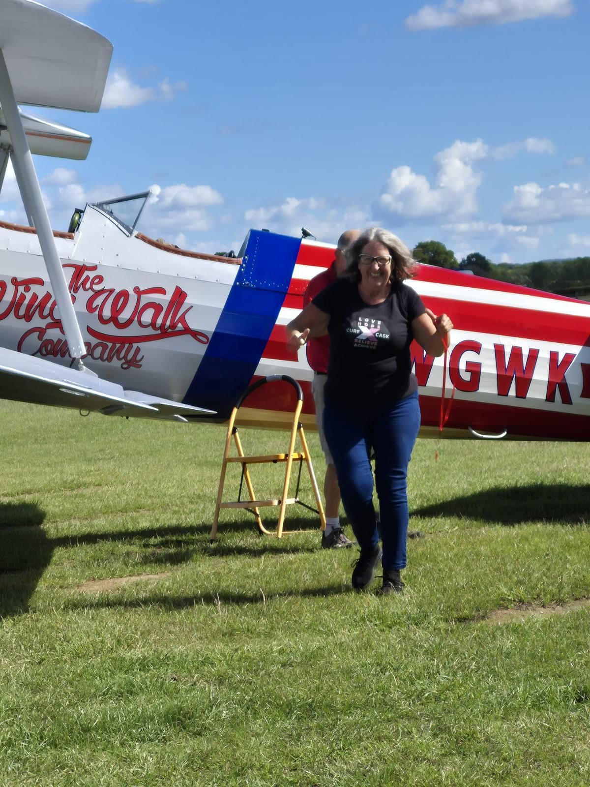 Pauline's WingWalk for CASK!